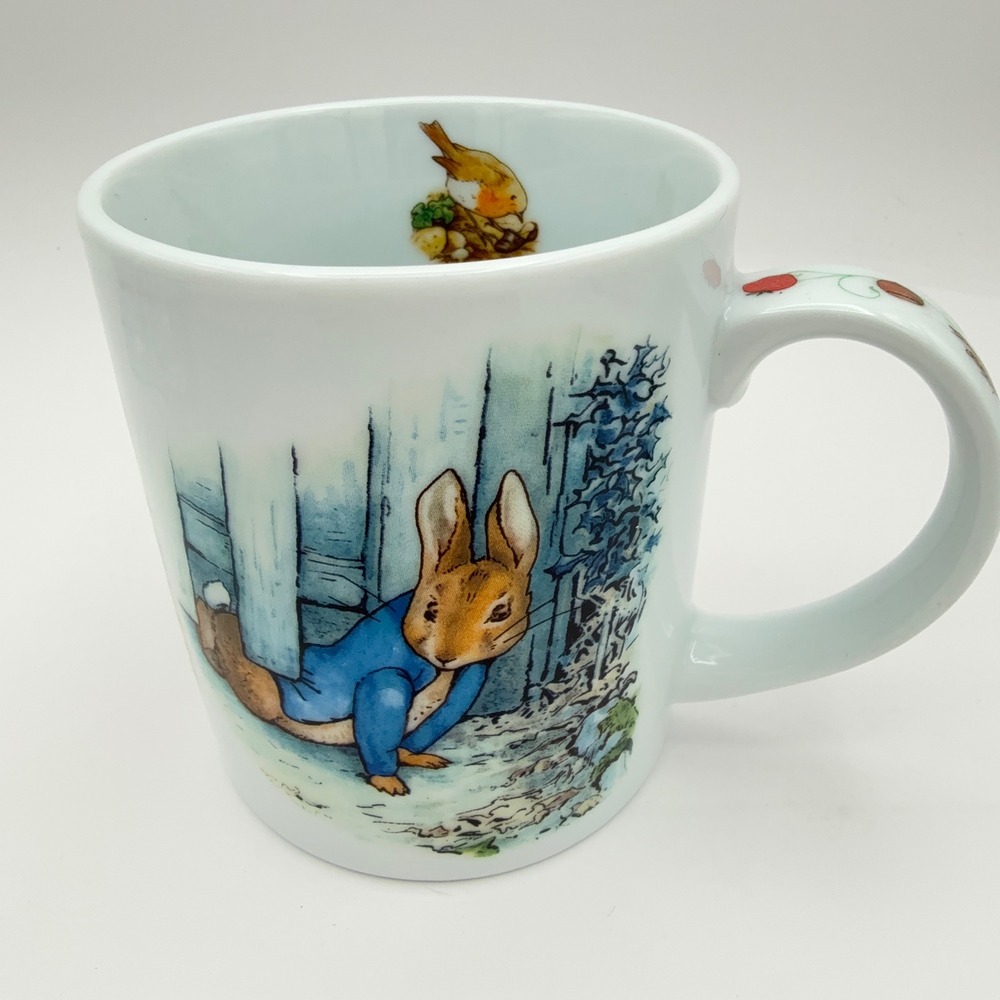 Beatrix Potter Peter Rabbit Porcelain Plate & Mug Set M.W. Reutter Cardew 2pc - Picture 7 of 11